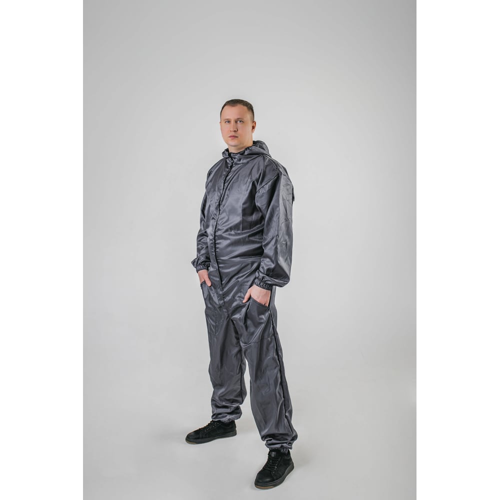 Изображение товара Малярный многоразовый комбинезон Смелый Каспер серый, р S/46-48/158-164, 76640