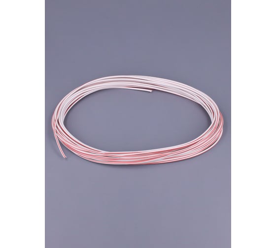 Изображение товара Провод ПВАМ VOLTON 1,0 кв.мм, 3м, бело-красный VLT400261