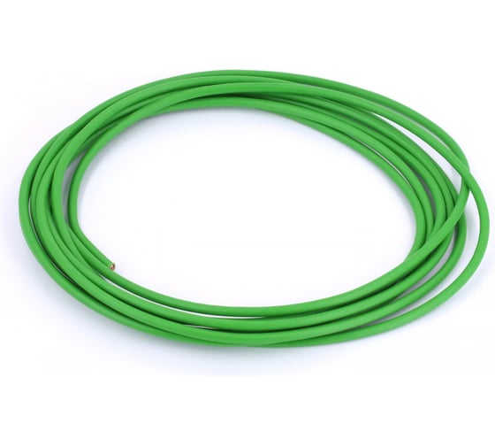 Изображение товара Провод ПВАМ VOLTON 4 кв.мм, 3м, зеленый VLT400305