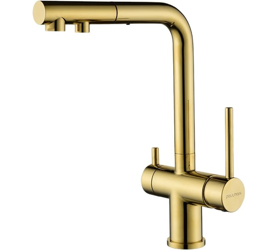 Изображение товара Смеситель для кухни Paulmark SERPENTINE, золото Se213222-G