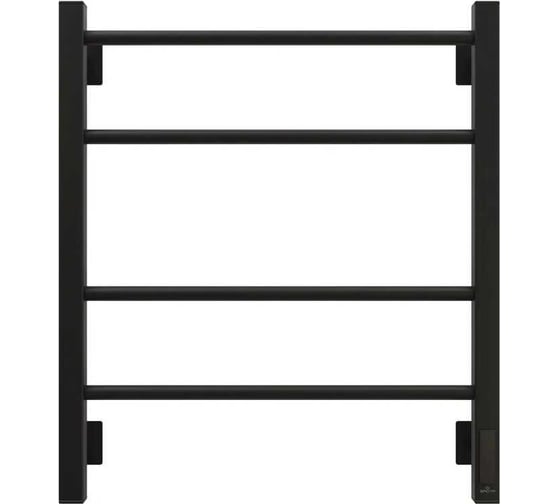 Изображение товара Полотенцесушитель электрический GROTA Costa 530x600, черный Costa 530х600 RAL9005 EL