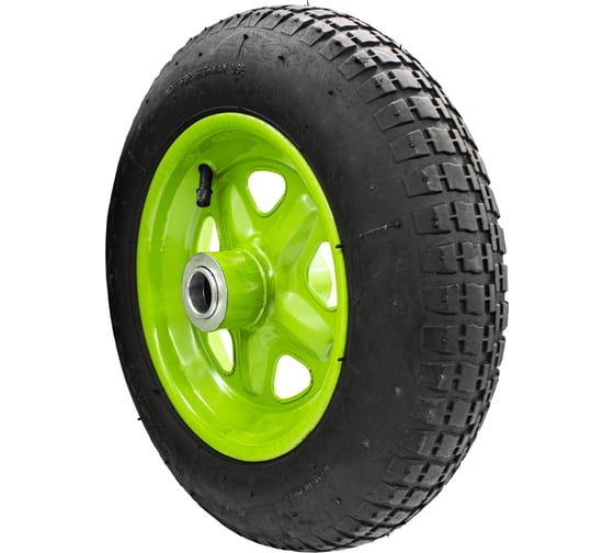 Изображение товара Колесо к тачке пневматическое ПОЛЕСАД PR 3001,3.25-8,25мм (5/75) 023694