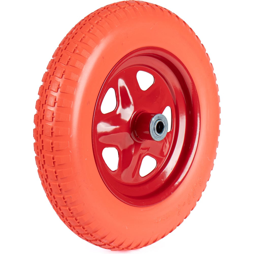 Изображение товара Колесо к тачке ПОЛЕСАД полиуретановое 3.00-8 16мм