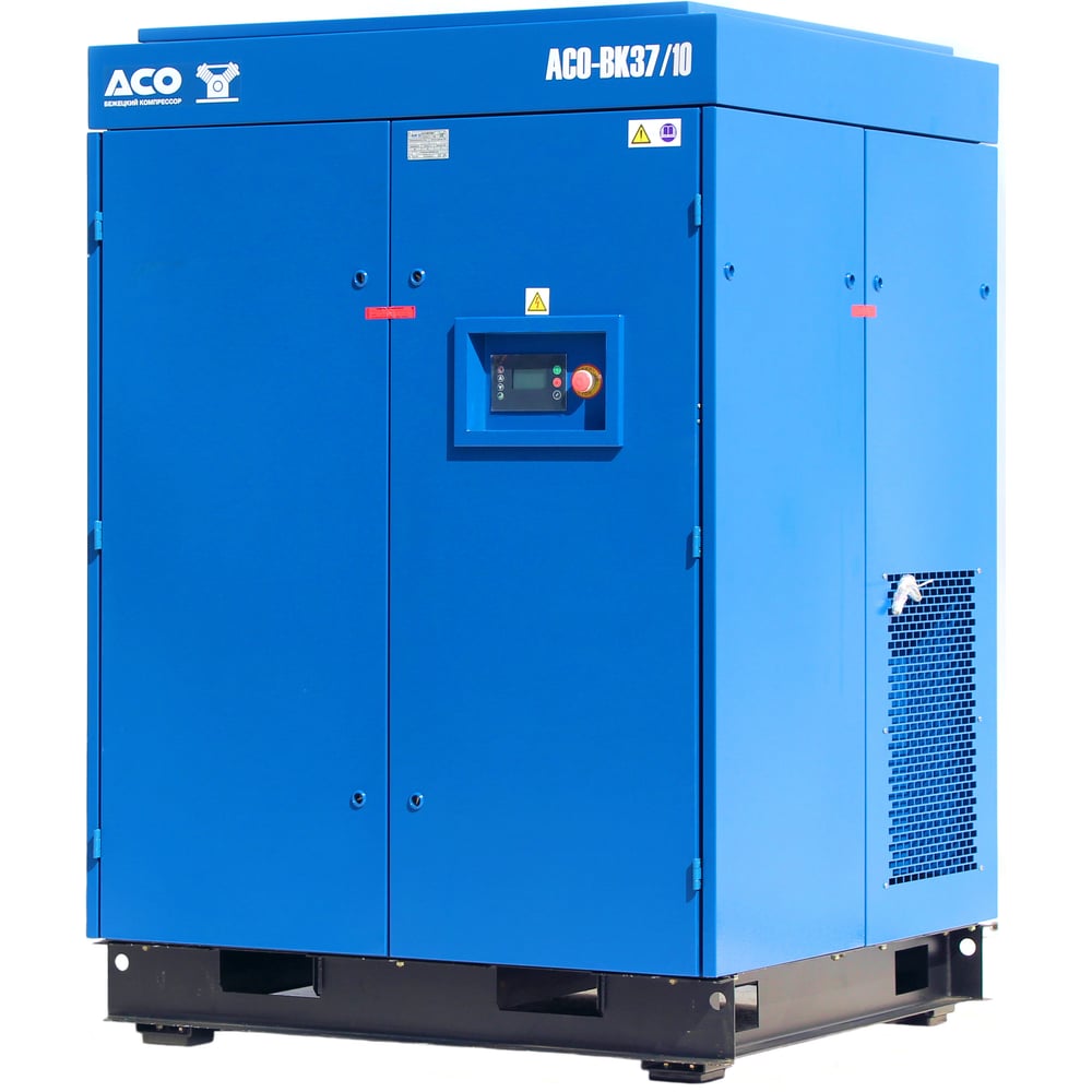 Изображение товара Компрессор винтовой Бежецк АСО-ВК37/10 профессиональный 5200 л/мин 380В
