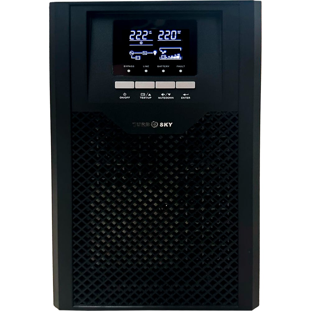 Изображение товара Источник бесперебойного питания Turbosky МТ 3000ВА 3000Вт Online с АКБ