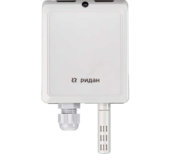 Изображение товара Наружный датчик влажности и температуры Ридан RHS460R, точность 3%, выходной сигнал влажность 4-20 мА, температура 4-20 мА 097U0025R