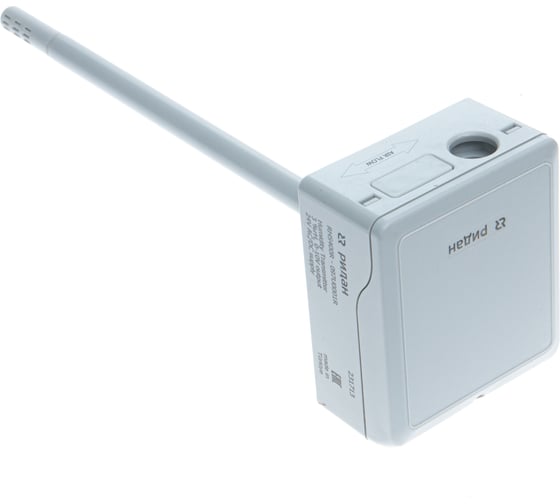 Изображение товара Датчик влажности и температуры Ридан КАНАЛЬНЫЙ RHS440R (с выходным сигналом 0-10В по влажности и температуре) 097U0118R