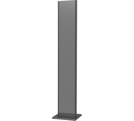 Изображение товара Напольная стойка для рекламных материалов OfficeSpace Стелла без лотков, хром SR_37707