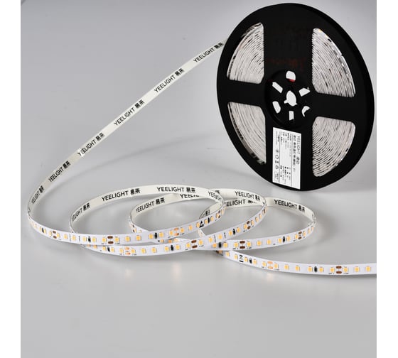 Изображение товара Светодиодная лента YEELIGHT PRO LOW VOLTAGE 8MM 24V 10W 120BEADS M 10M 3000К F1-DD-30-10-24-HW