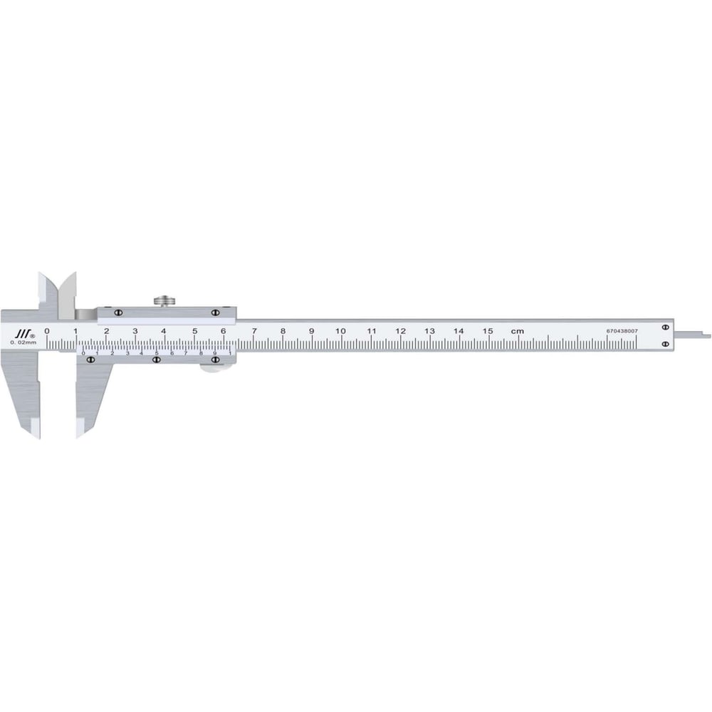 Изображение товара Штангенциркуль CHUAN ШЦ ГРСИ 94479-25 0-150 мм нержавеющая сталь профессиональный