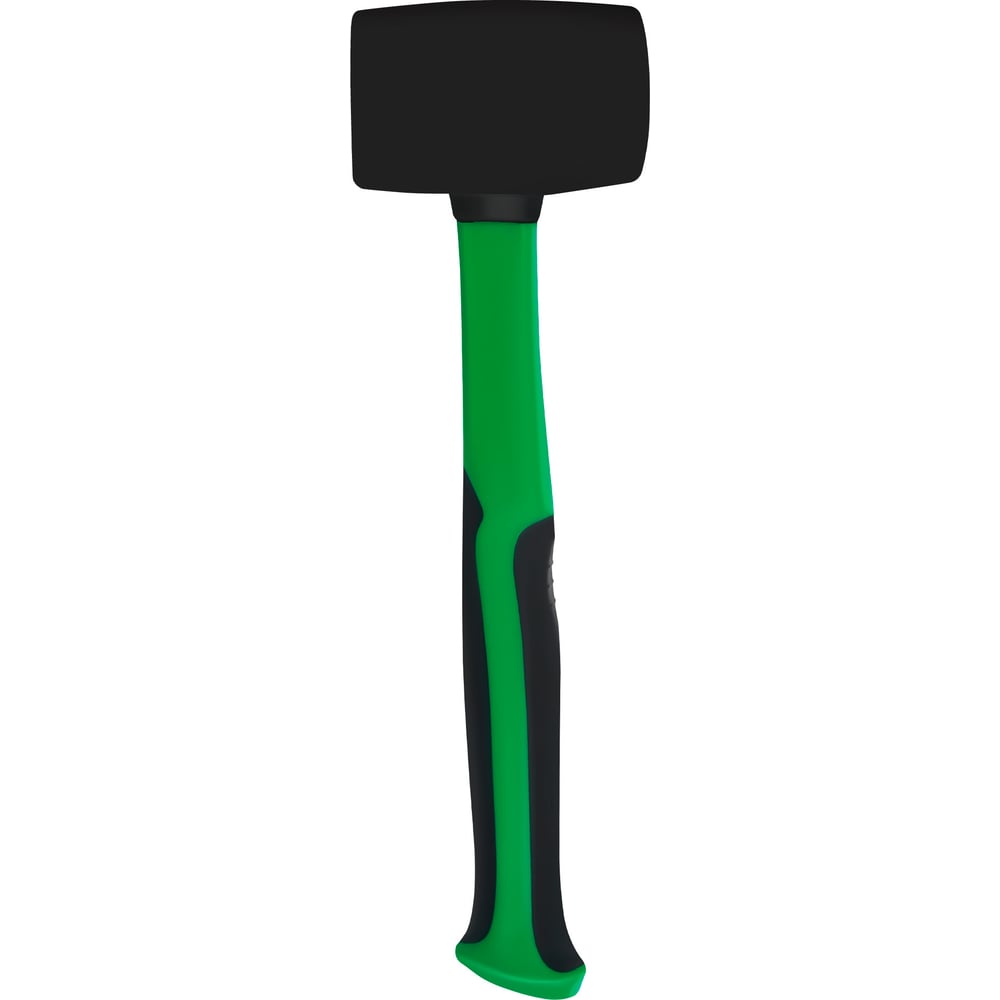 Изображение товара Киянка резиновая OASIS Eco с фибергласовой рукояткой 680г черная