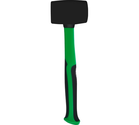 Изображение товара Киянка резиновая OASIS (черная) с фибергласовой рукояткой Eco 680г 103010901004