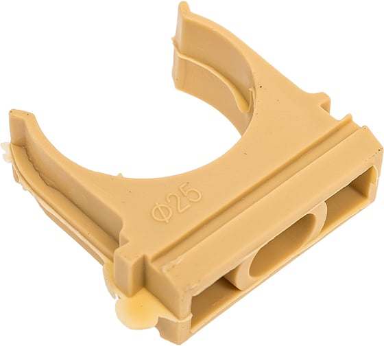 Изображение товара Крепеж-клипса для труб KOPOS под светлое дерево, d25 мм 5325 (S10) PF-5325_S10