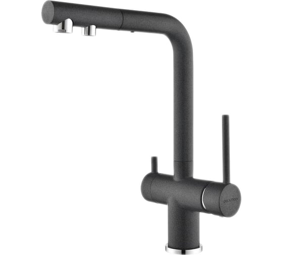 Изображение товара Смеситель для кухни Paulmark SERPENTINE, графит Se213222-DG