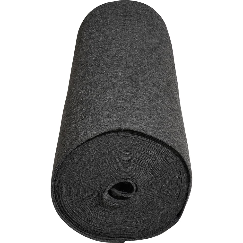 Изображение товара Войлок полушерстяной ГлавБаня 350г/м² серый 40м ширина 160 см
