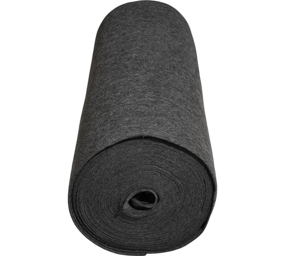 Изображение товара Войлок полушерстяной ГлавБаня 350г/м2, серый, 40м, ш.160см ВПШ350С