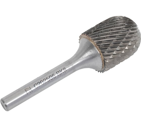 Изображение товара Бор-фреза ИПК сфероцилиндрическая C202506 ВК8 C202506ВК8