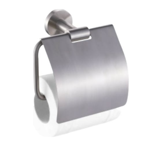 Изображение товара Держатель для туалетной бумаги Aquanet 4586 закрытый, хром 00264909