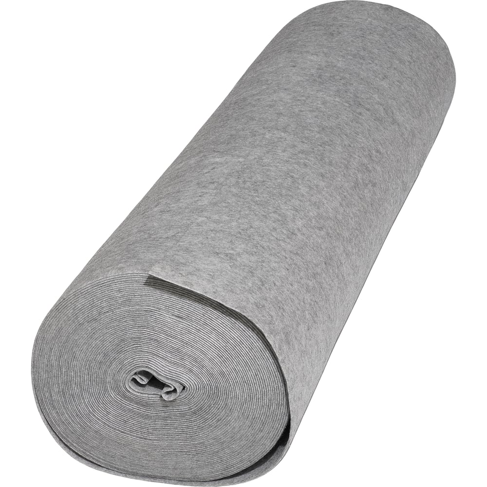 Изображение товара Синтетический войлок ГлавБаня 350 г/м2, серый, 40 м, ширина 160 см