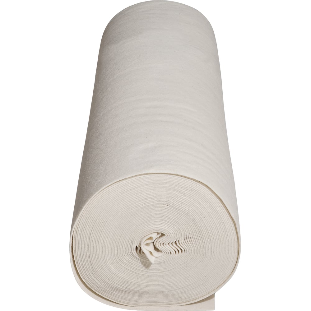 Изображение товара Фетр полушерстяной ГлавБаня 380г/м2, белый, 40м, ш 160см