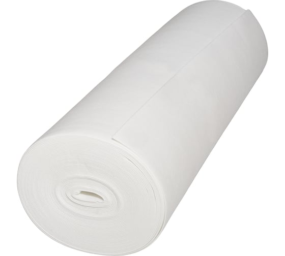 Изображение товара Войлок синтетический каландрированный ГлавБаня, 450г/м2, белый, 40м, ш.160см ВСК450Б