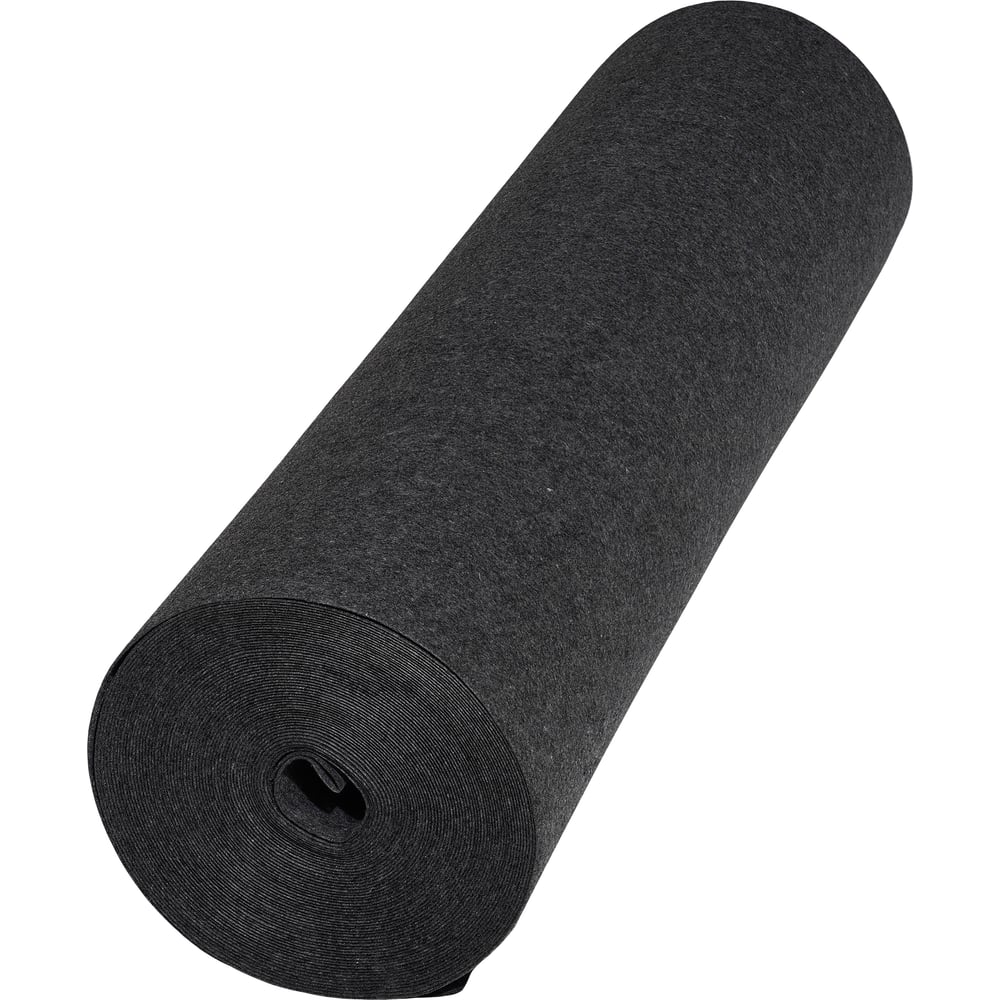 Изображение товара Синтетический войлок ГлавБаня 300 г/м2 40 м темно-серый ш 1.6 м