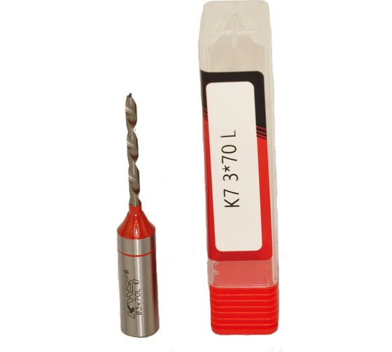 Изображение товара Сверло монолитное для глухих отверстий KWS HWМ 3х35х70 L K7 4093-05955-630825512