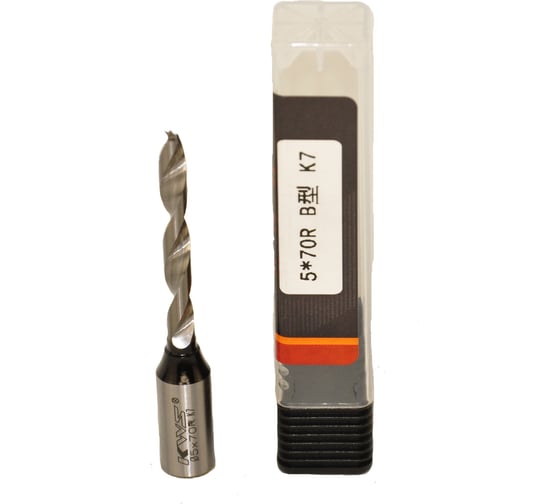 Изображение товара Сверло монолитное для глухих отверстий KWS HWМ 5х43х70 R K7 4093-05955-99975401