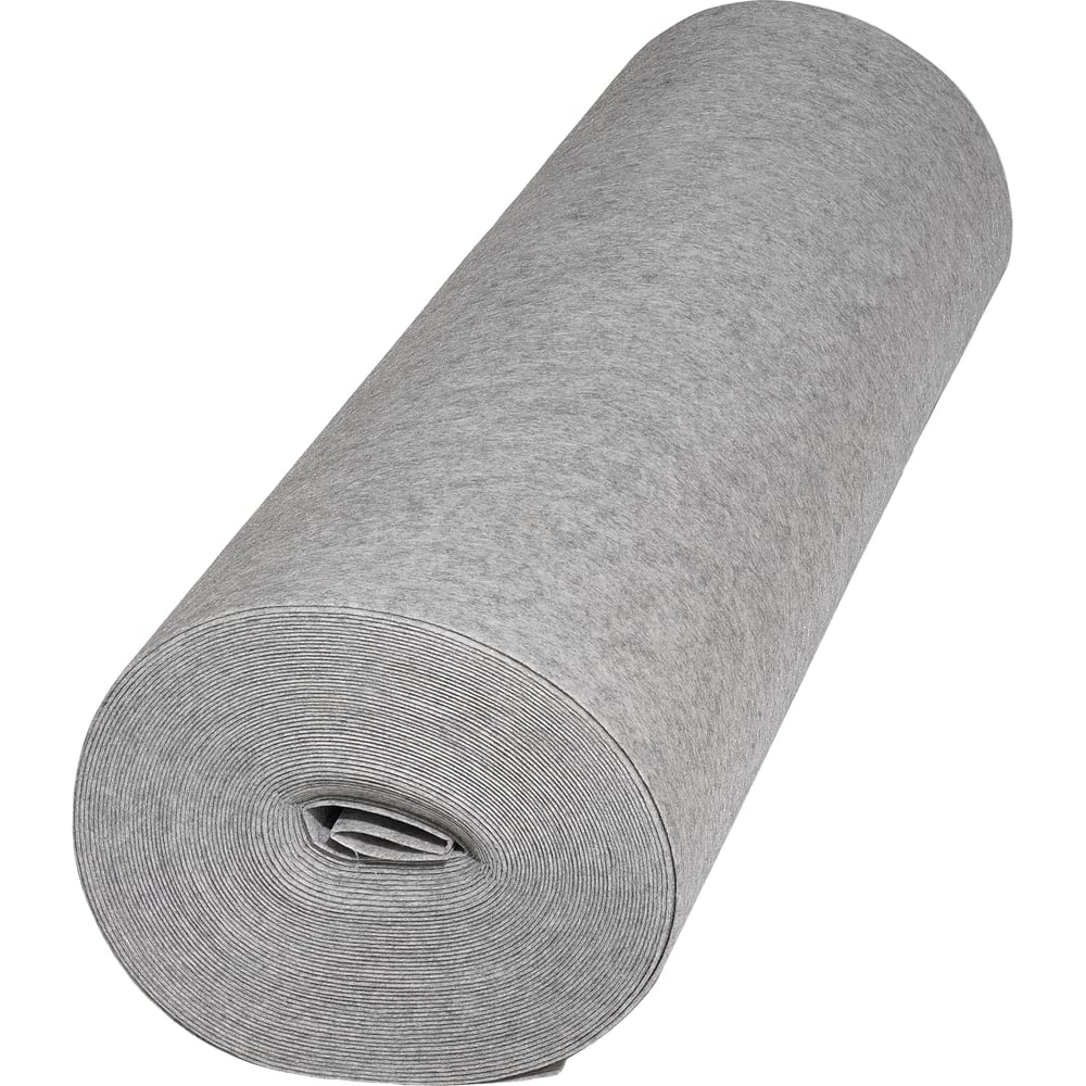 Изображение товара Синтетический войлок каландрированный ГлавБаня 300 г/м2 40 м светло-серый