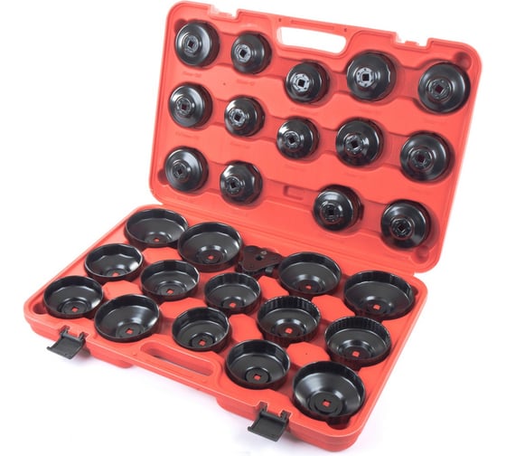 Изображение товара Набор съемников масляных фильтров Arnezi 30 предметов в кейсе R7402031