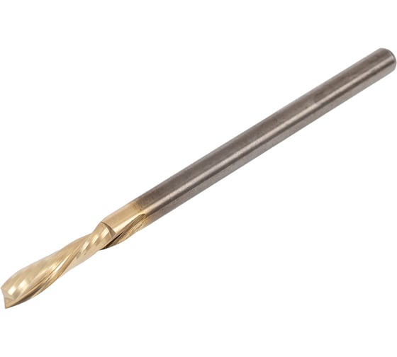 Изображение товара Фреза спиральная чистовая (стружка вниз) 3*3*12*50 Z2 RH Golden Coating RFK1C0017 KWS