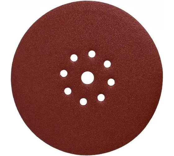 Изображение товара Шлифовальный круг Vitatools 225мм для жирафа, Р150, 9 отверстий, 1 штука R-225-P150-9