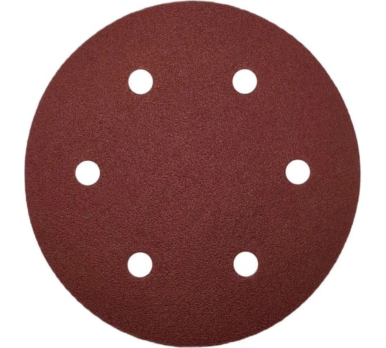 Изображение товара Шлифовальный круг Vitatools 225мм, 6 отверстий, Р120, 1 штука R-225-P120-6