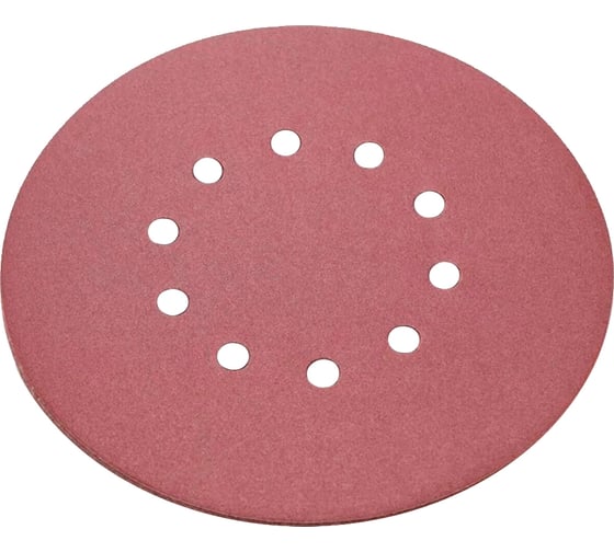 Изображение товара Шлифовальный круг Vitatools 225мм для жирафа, Р120, 10 отверстий, 1 штука R-225-P120-10