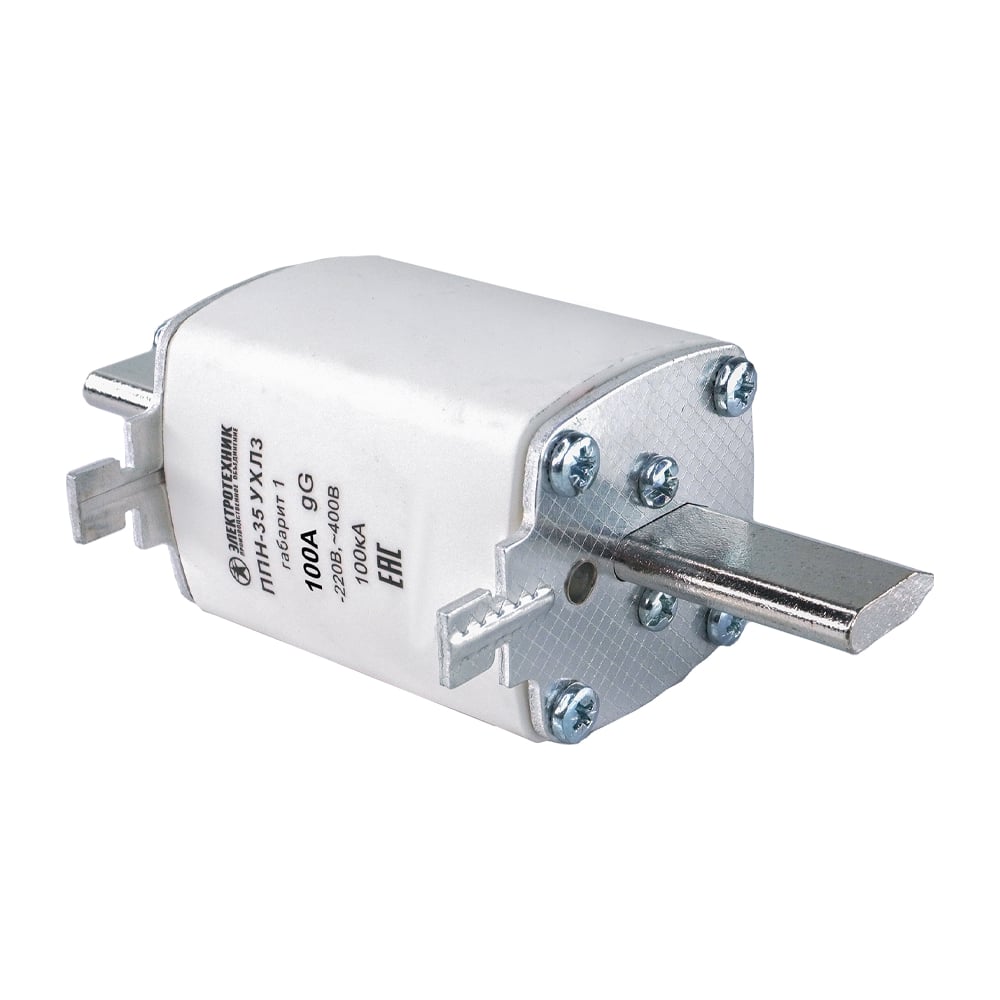 Изображение товара Плавкая вставка Электротехник ППН-35 УХЛ3 100А силовая