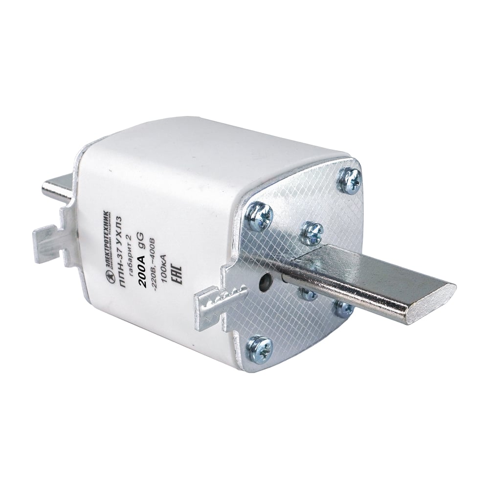 Изображение товара Плавкая вставка Электротехник ППН-37 УХЛ3 200А силовая защита