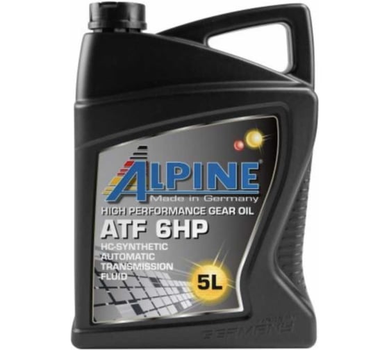 Изображение товара Масло трансмиссионное Alpine ATF 6 HP 5L 0101562