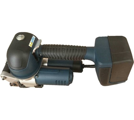 Изображение товара Аккумуляторный стреппинг инструмент HUALIAN KZ-19A 2 аккумулятора в комплекте 00-00000486