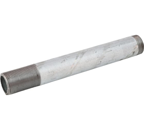 Изображение товара Сгон удлиненный ООО "Крупинский арматурный завод" сталь, оц. б/к Ду25 L=500мм из труб ГОСТ 3262-75 КАЗ 027-2049