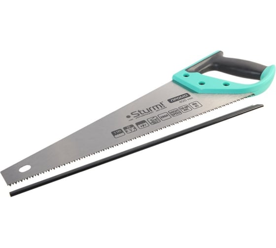 Изображение товара Ножовка по дереву Sturm 400мм, 7TPI, 2D зуб, ! 1060-22-400SP