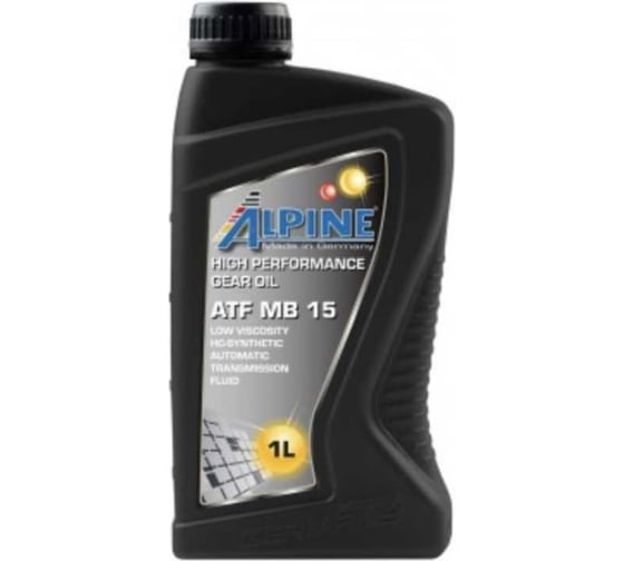 Изображение товара Масло трансмиссионное Alpine ATF MB 15 1L 0101551
