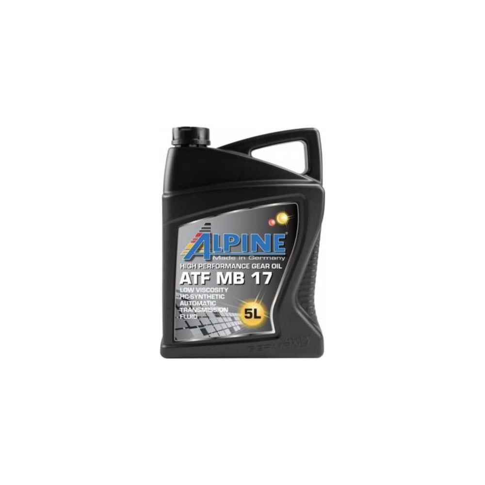 Изображение товара Масло трансмиссионное Alpine ATF MB 17 5L высококачественный синтетический ATF