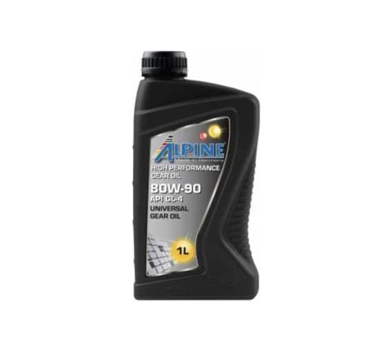 Изображение товара Масло трансмиссионное Alpine Gear Oil 80W-90 GL-4 1L 0100681