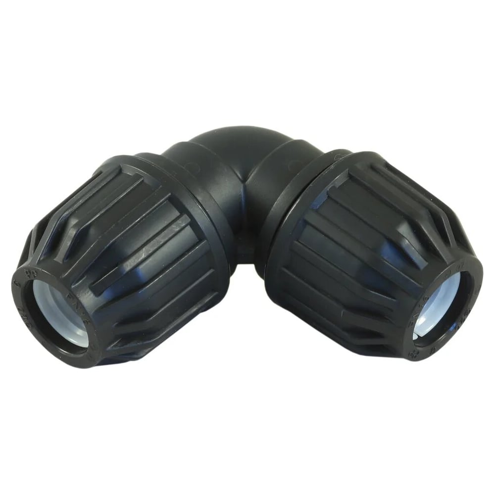 Изображение товара Колено Heisskraft 90 градусов диаметров 25 мм для труб ПНД 1050025