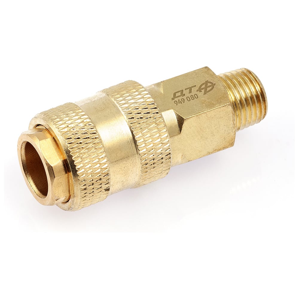 Изображение товара Быстросъемный латунный разъем Дело Техники 1/4М мама EURO