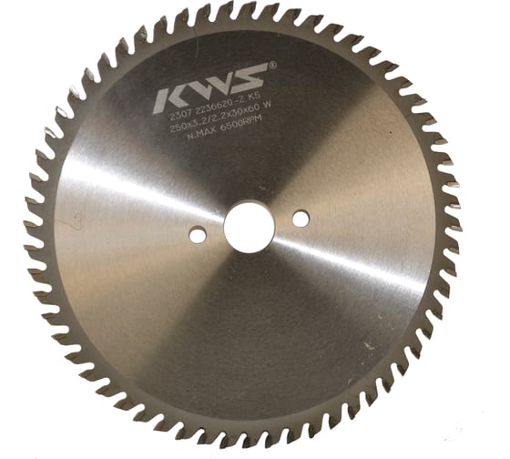 Изображение товара Диск пильный KWS 250х30х3.2х60T W K5 TCNUE0050