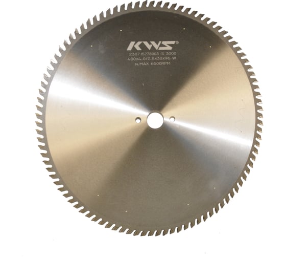 Изображение товара Диск пильный KWS 400х30х4.0х96T W 3000 TCKUC0340