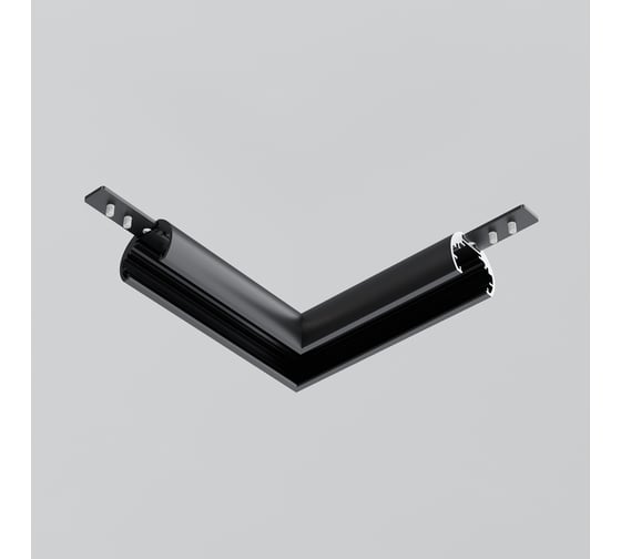 Изображение товара Коннектор MAYTONI угловой для круглого низкопрофильного шинопровода EXILITY TRAM034CL-R-41B