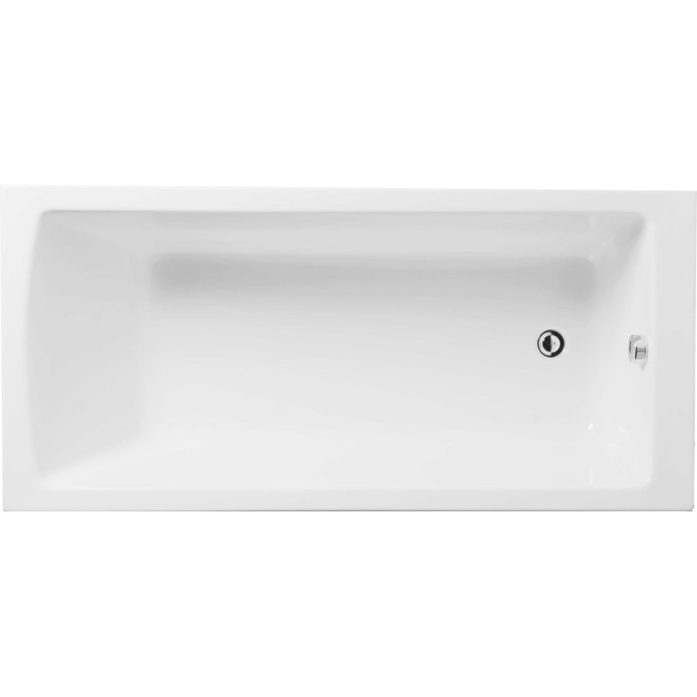 Изображение товара Современная ванна VitrA Neon 170x75 см из акрила с возможностью установки стеклянной шторки