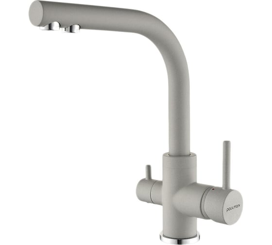 Изображение товара Смеситель для кухни Paulmark ESSEN серый дым Es213011-GRS